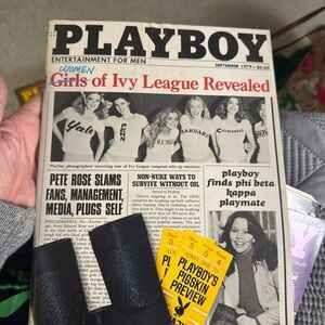 Vintage Playboy Magazine September 1979